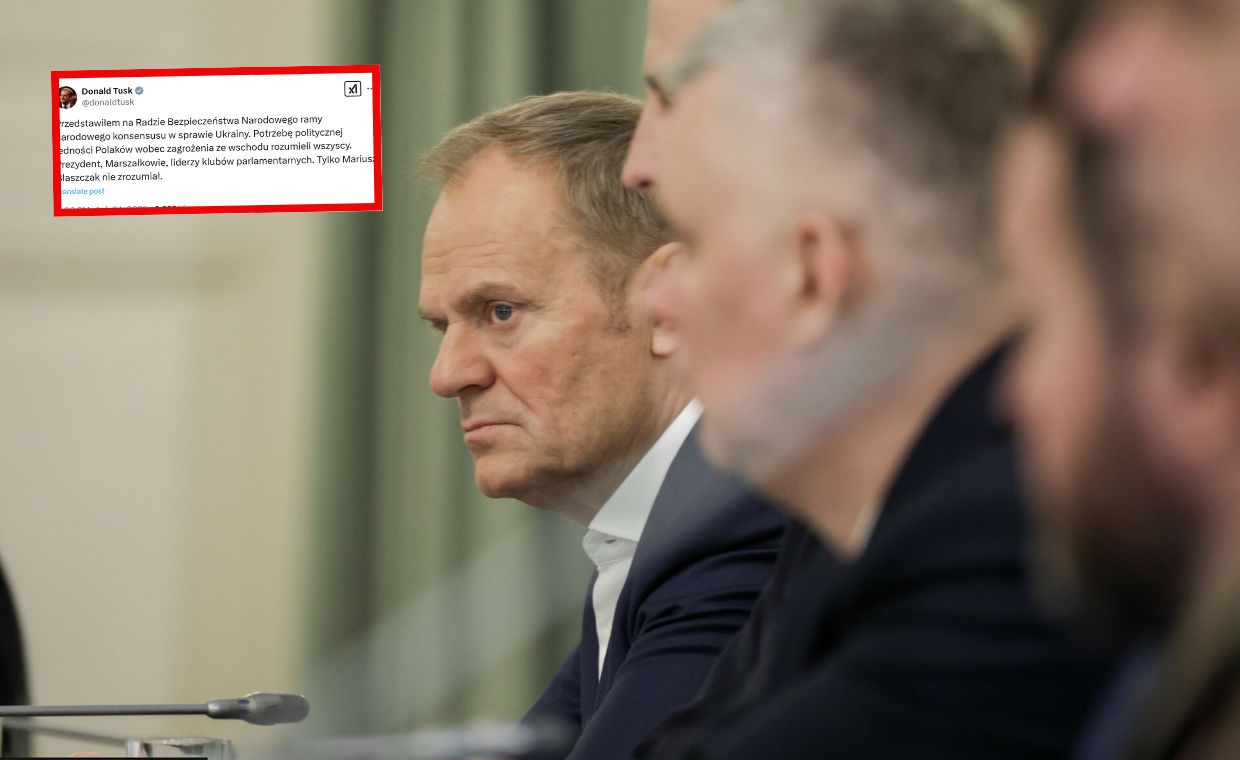 Tusk zabiera głos po RBN. "Tylko Błaszczak nie zrozumiał"