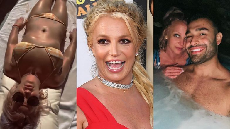 Britney Spears i Sam Asghari na wakacjach