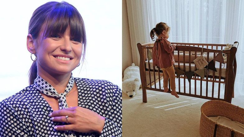 Anna Lewandowska chwali się zdjęciem Klary przy niemowlęcym łóżeczku: "Ktoś tu nie może się doczekać" (FOTO)