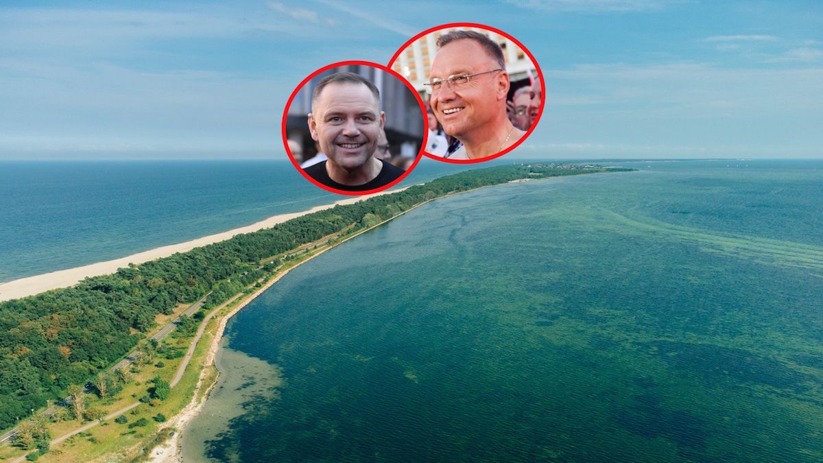 Ośrodek prezydencki jest schowany w lasach pomiędzy Juratą a Hel