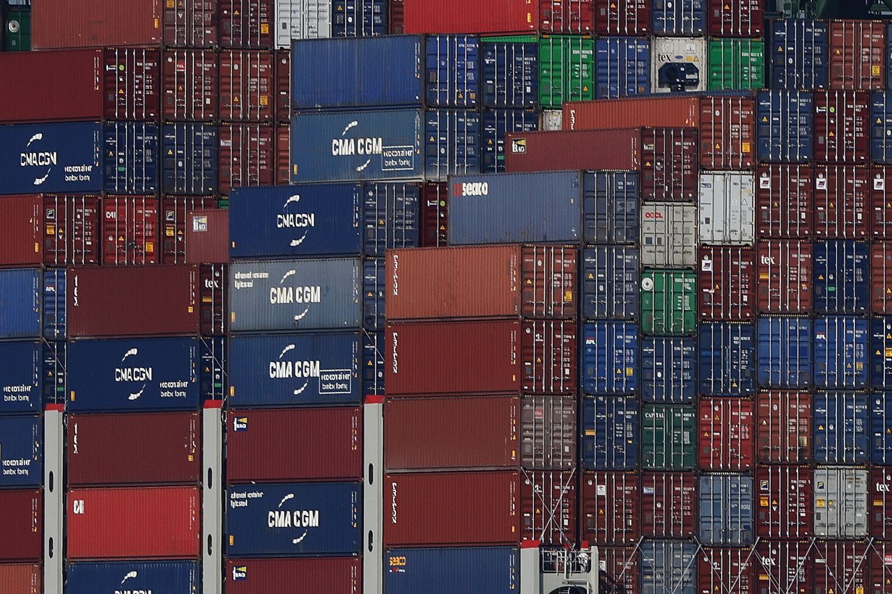 Containers (Photo by Suhaimi Abdullah/NurPhoto via Getty Images)
