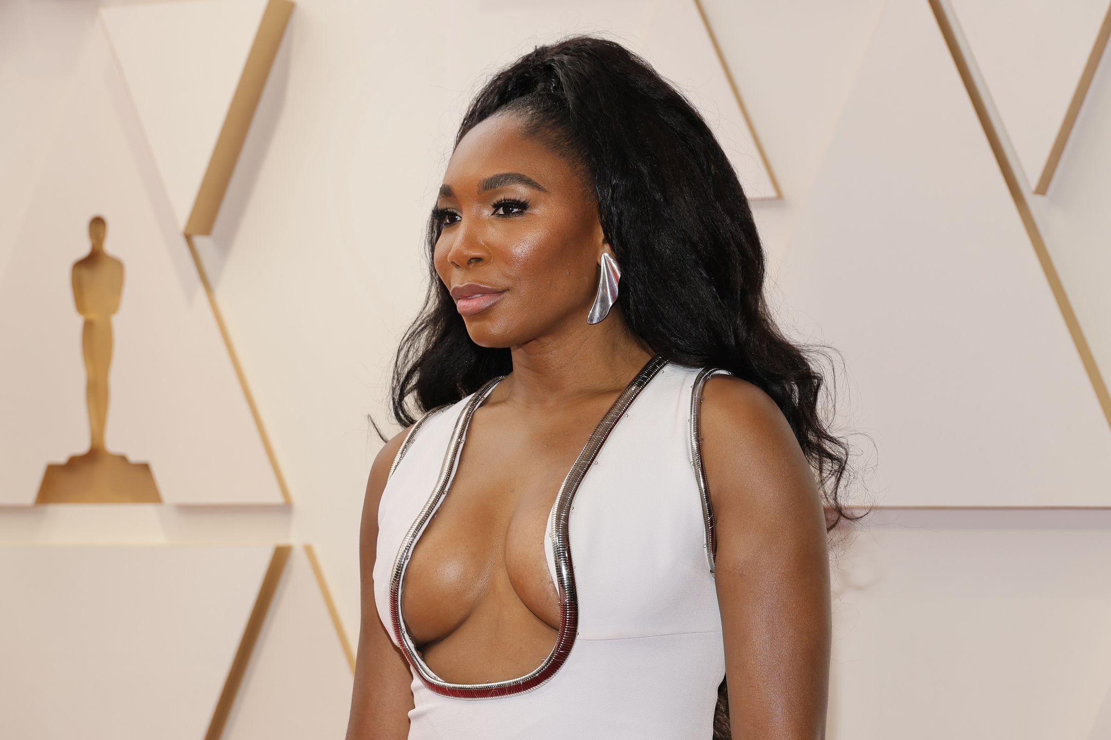 Oscary 2022. Venus Williams zaszalała z dekoltem