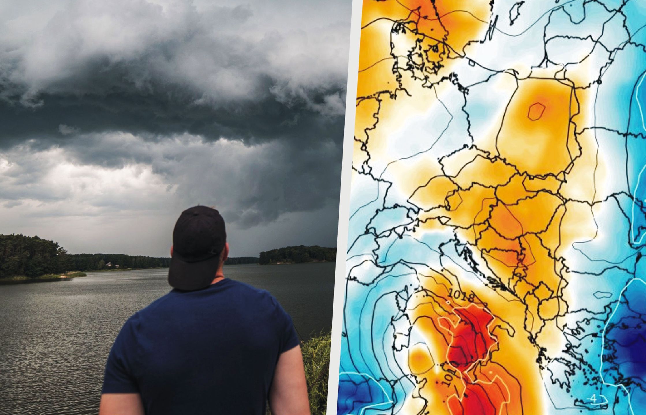 IMGW ostrzega przed burzami z gradem w południowo-wschodniej części kraju