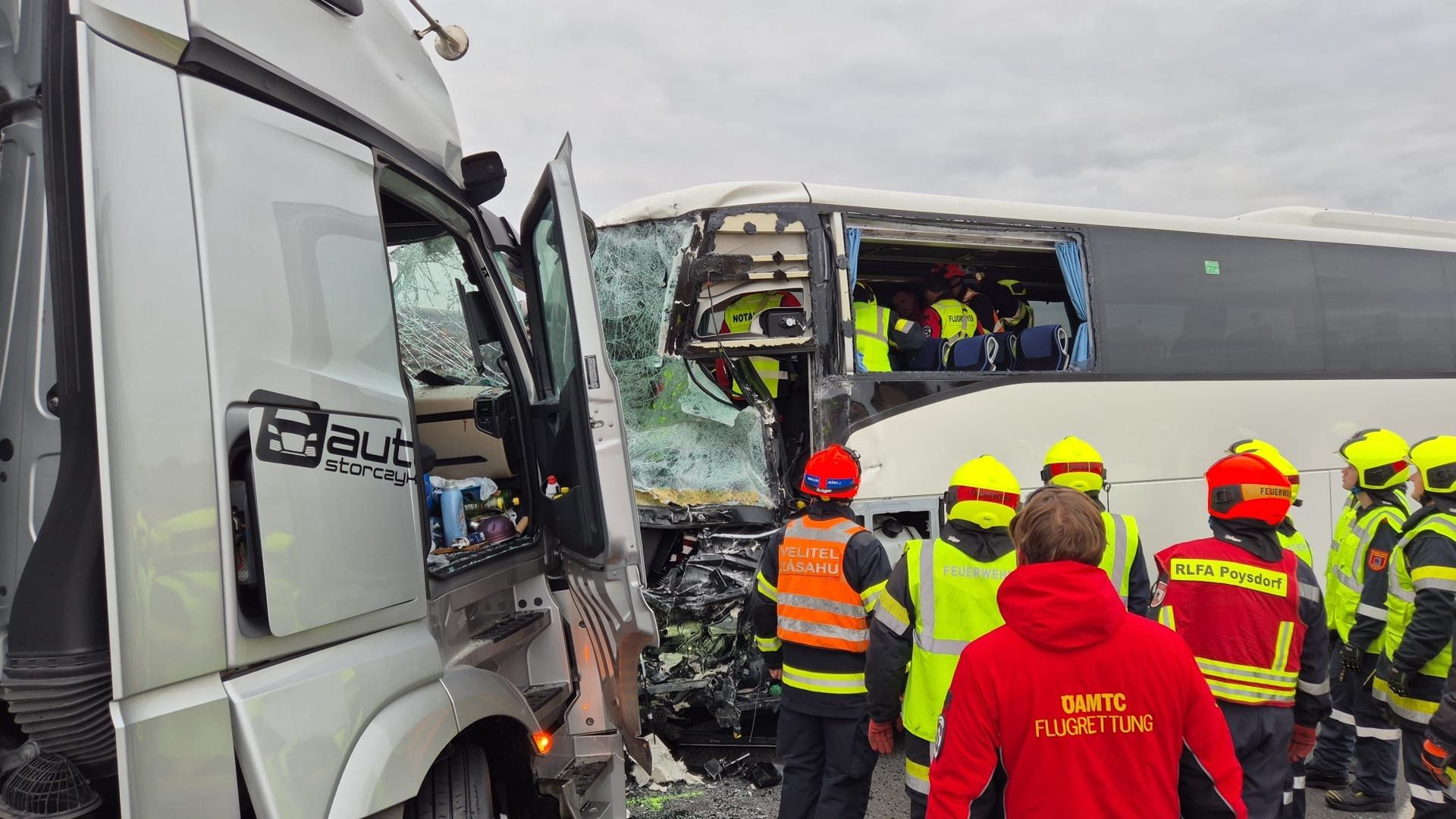 Tragiczny wypadek na austriackiej autostradzie