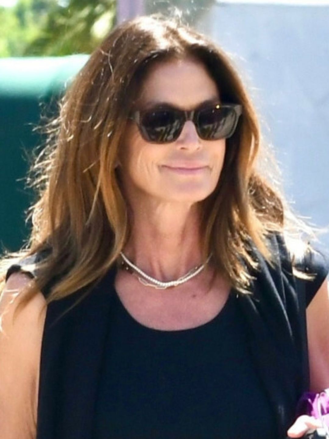 Cindy Crawford w drodze do krawca