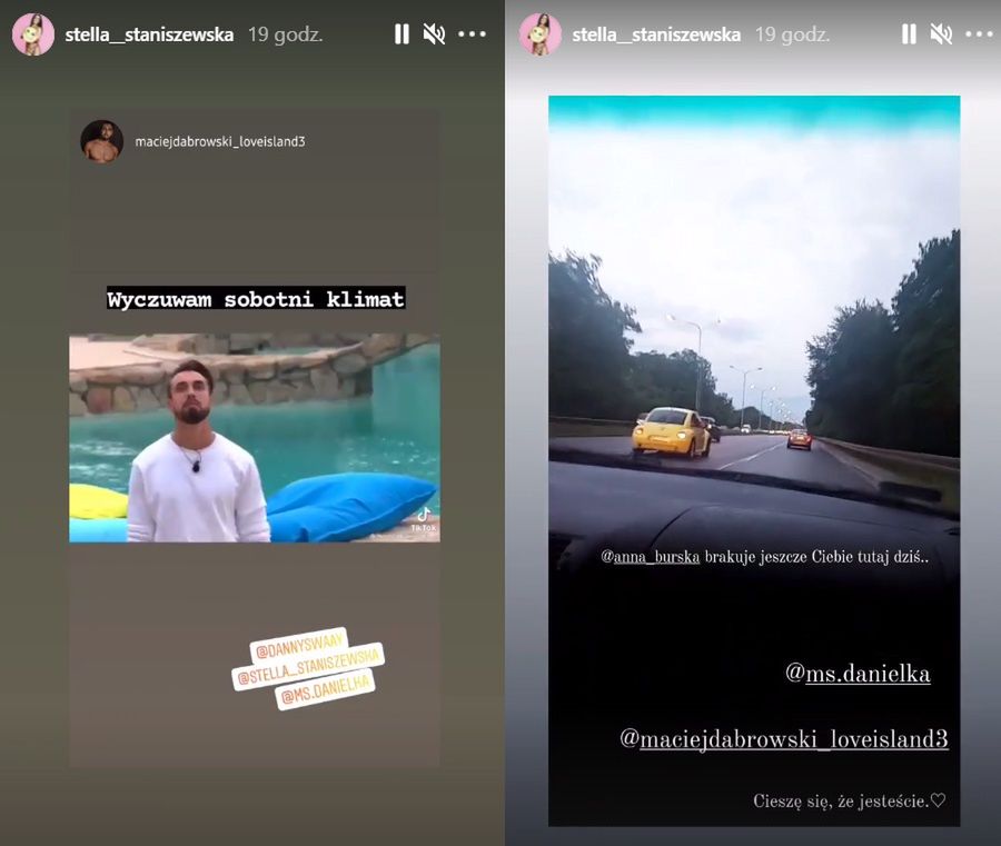 Stella z "Love Island" po rozstaniu z Piotrem imprezuje z Maćkiem
