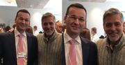 Minister Morawiecki ma zdjęcie z... Georgem Clooneyem! (FOTO)