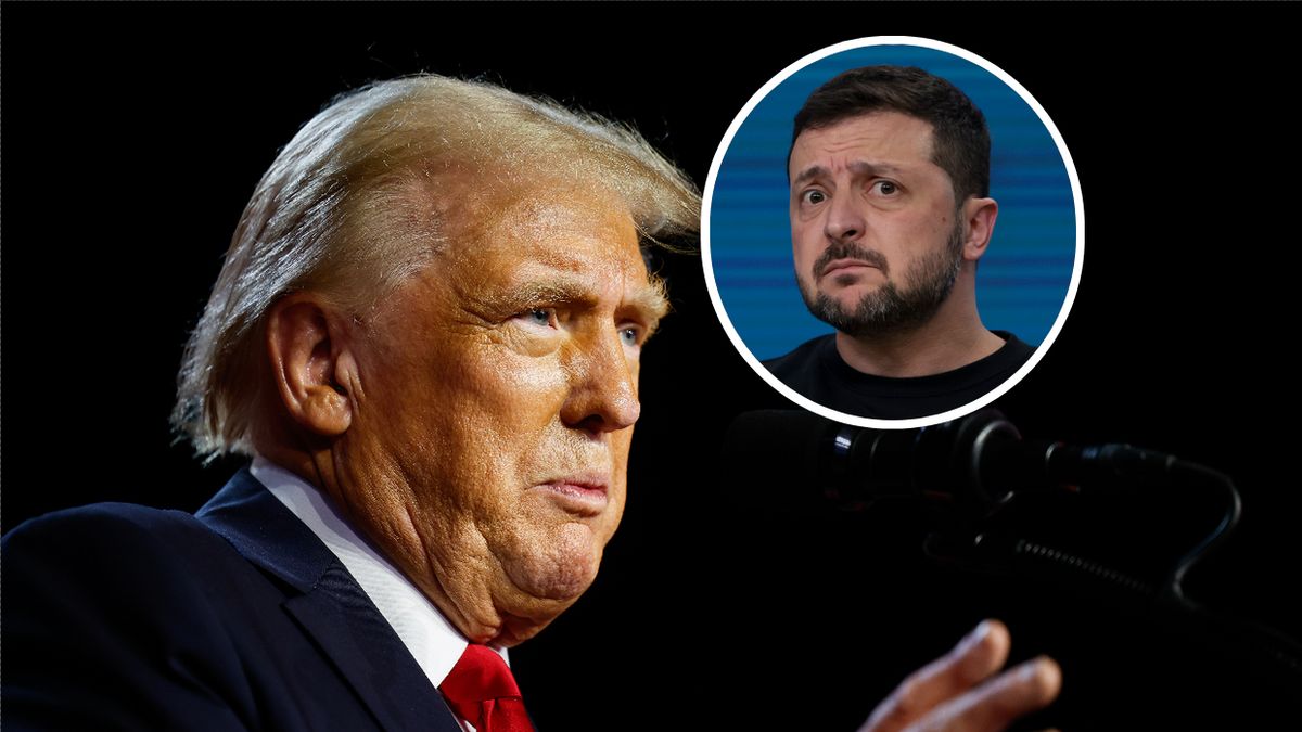 Donald Trump będzie oczekiwać "realistycznej wizji pokoju" od Uk