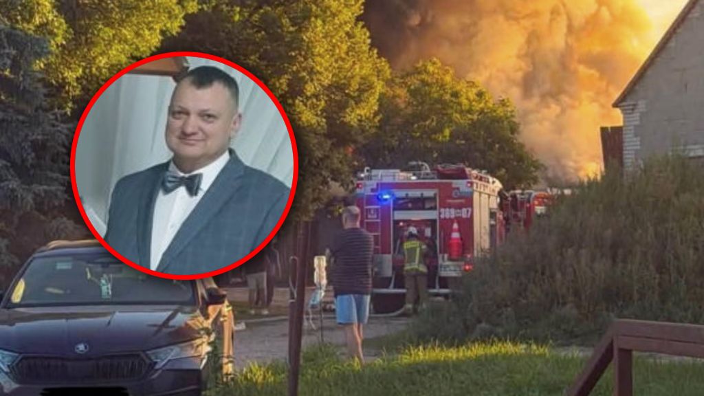 Dramatyczny pożar w Drobinie
