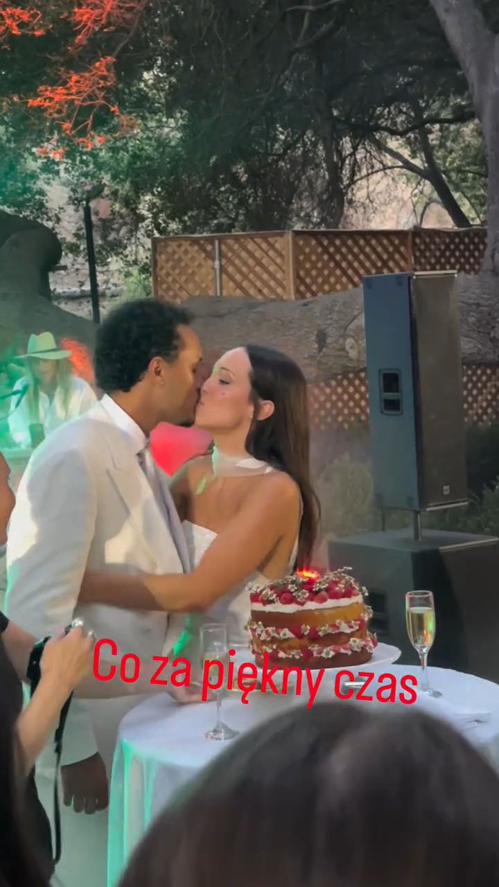 Julia Scorupco z mężem