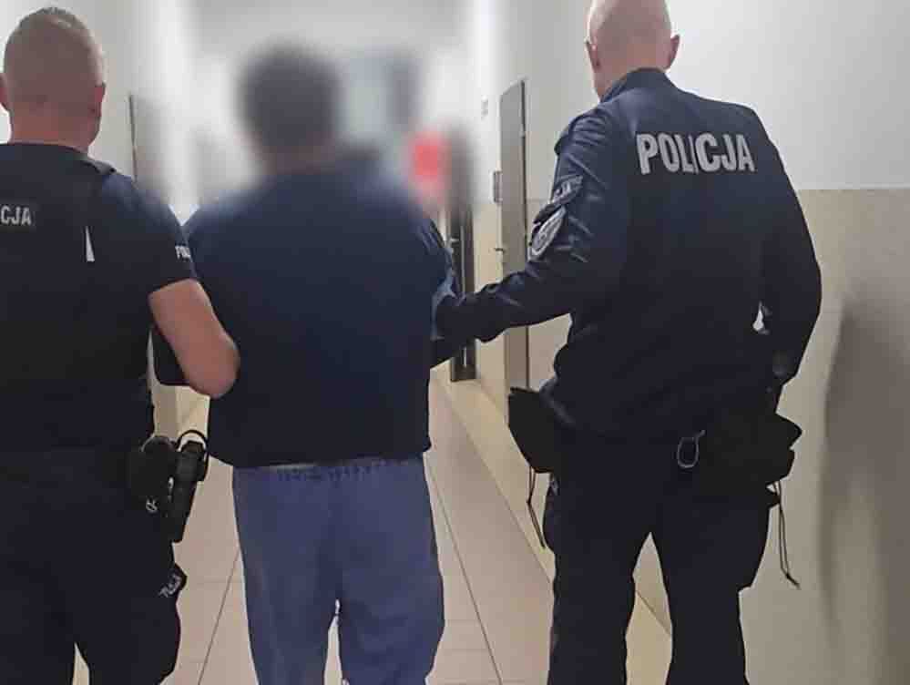 Lubań: Rzucił nożem w partnerkę w dziewiątym miesiącu ciąży