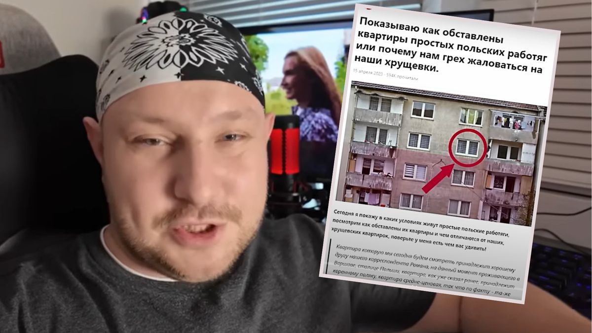 Rosjanie porównują swoje mieszkania i zazdroszczą Polakom