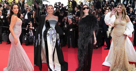 Zatrzęsienie gwiazd w kolejnym dniu festiwalu w Cannes: Georgina Rodriguez, Sharon Stone, Demi Moore, Heidi Klum (ZDJĘCIA)