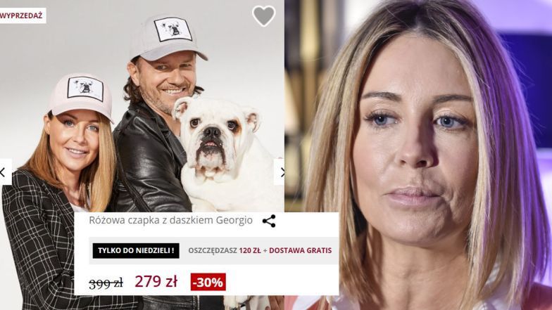 Czapki Małgorzaty Rozenek już na wyprzedaży