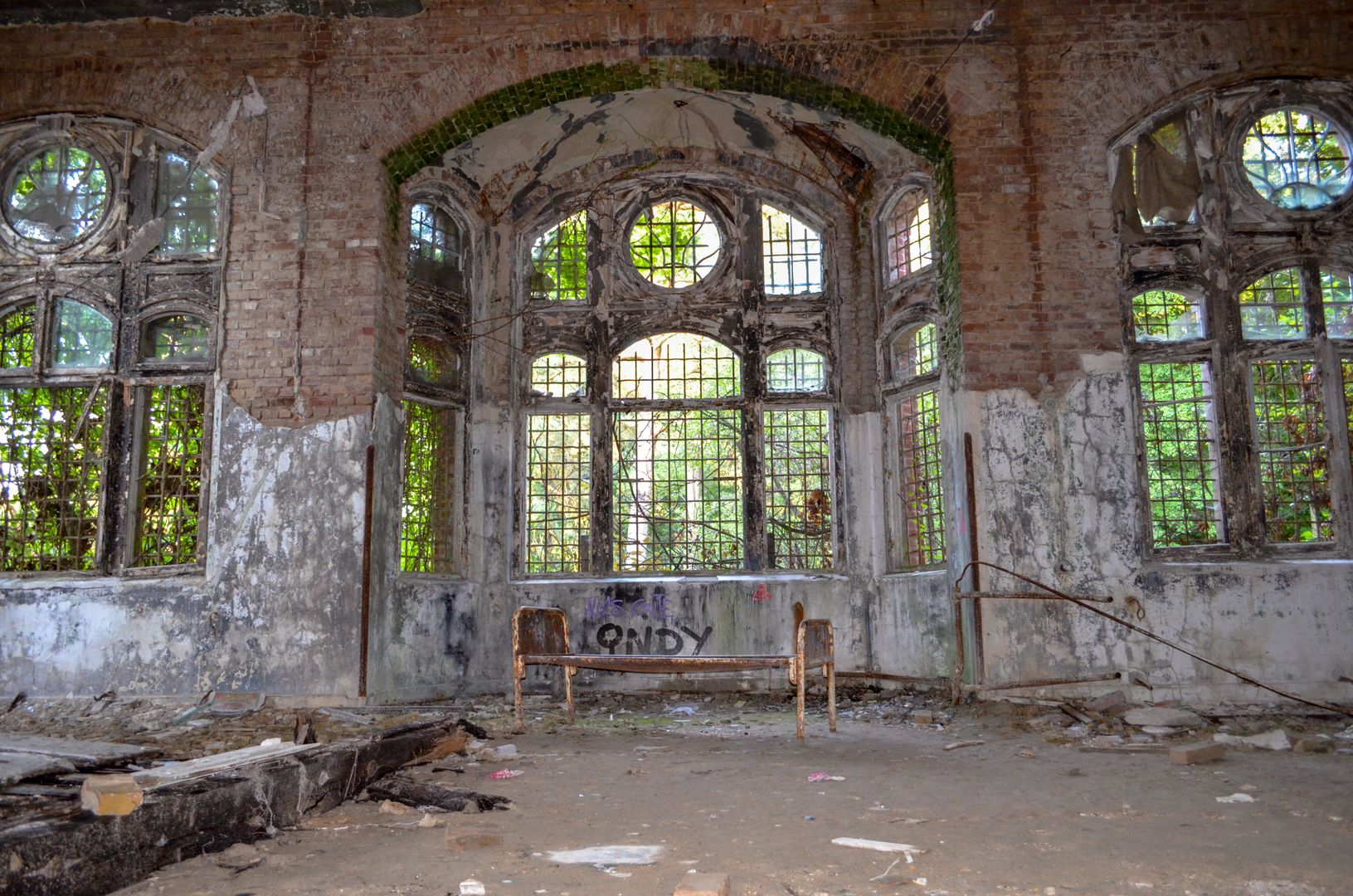 Beelitz Heilstätten przyciąga fanów urbexu