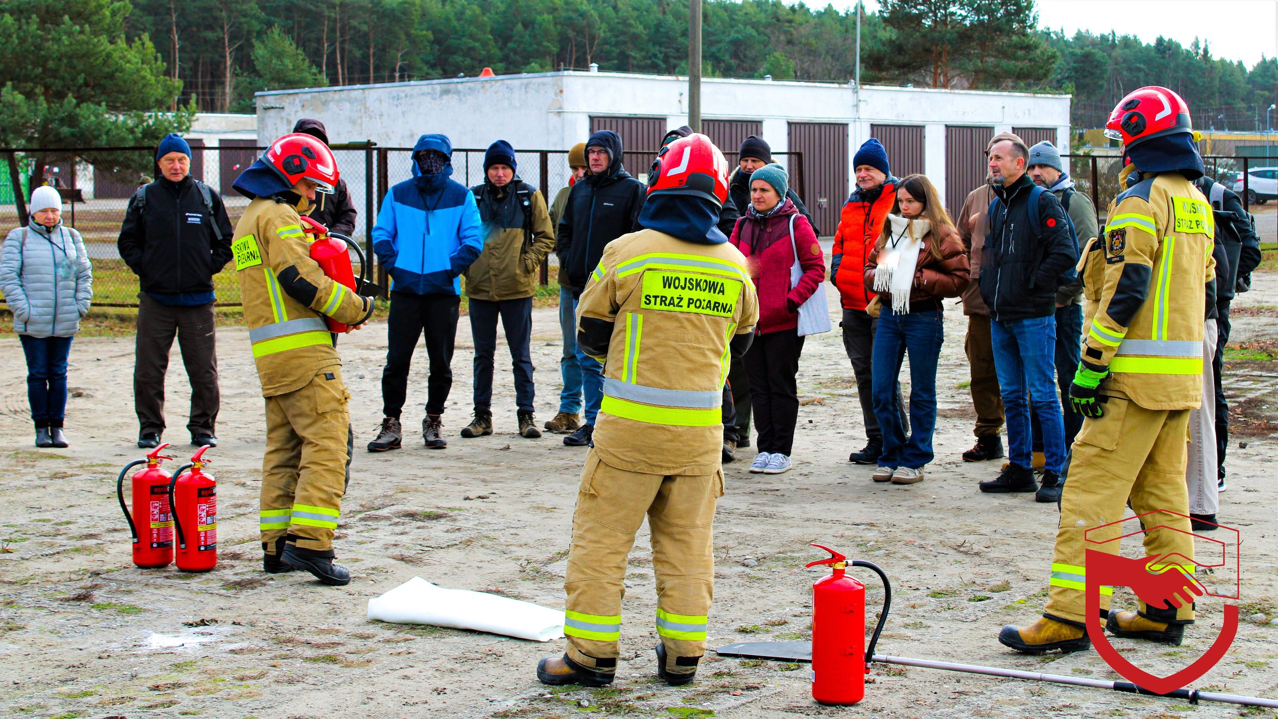 Zajęcia z gaszenia pożaru i reagnowania