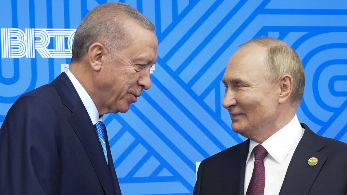 Recep Tayyip Erdogan i Władimir Putin
