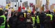 Głogoczów: Protest przeciw S7. Znów blokada zakopianki
