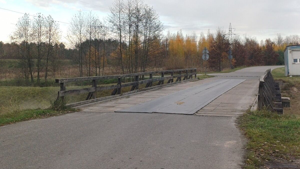 Most na kanale Wieprz-Krzna w miejscowości Zgniła Struga