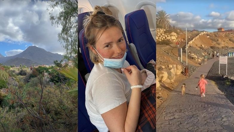 Olga Frycz poleciała na Teneryfę z ojcem drugiej córki