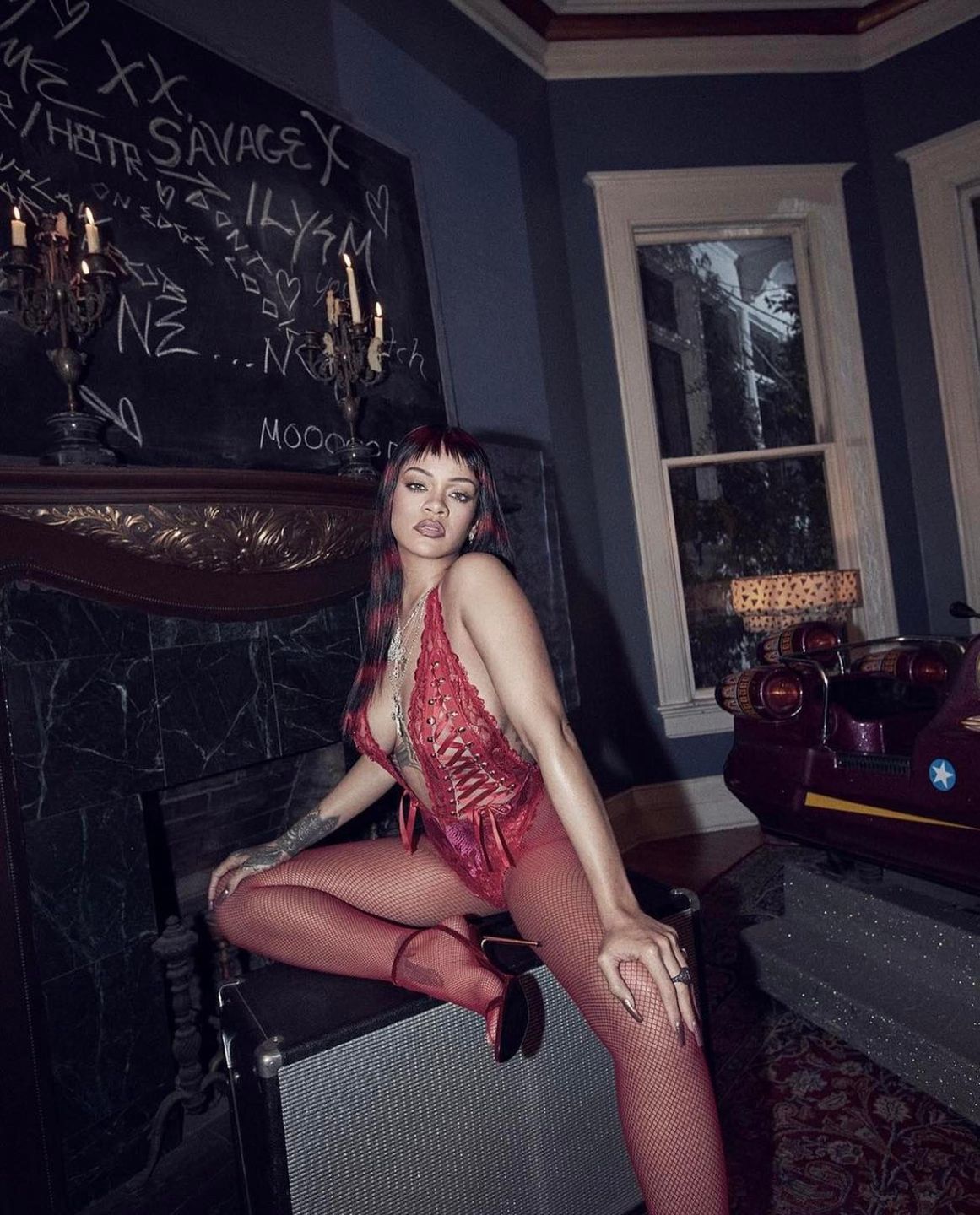 Rihanna i Lourdes Leon w kampanii Savage X Fenty