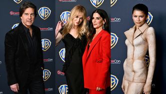 Gwiazdy w Las Vegas: Zendaya przebrana za rzeźbę, Nicole Kidman u boku dawno niewidzianej Sandry Bullock i... Tom Cruise. Fajna ekipa? (ZDJĘCIA)