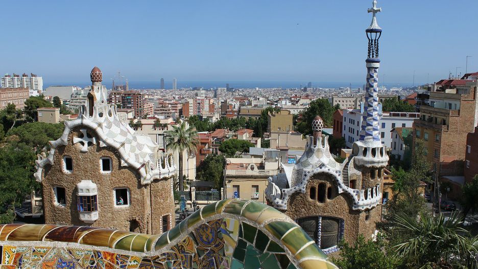Park Guell w Barcelonie.