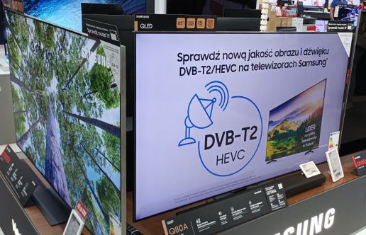 Ponad 610 tys. osób z dopłatami do dekodera i telewizora DVB-T2/HEVC