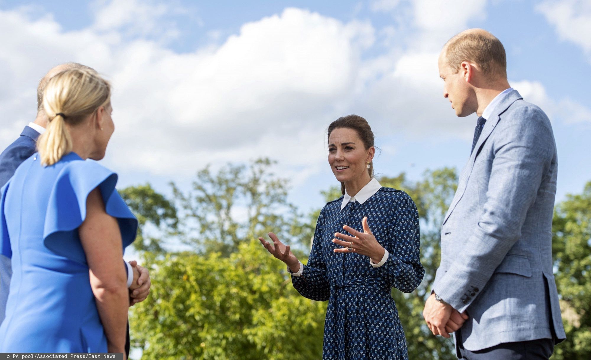 Książę William i Kate Middleton odwiedzają szpital w Norfolk
