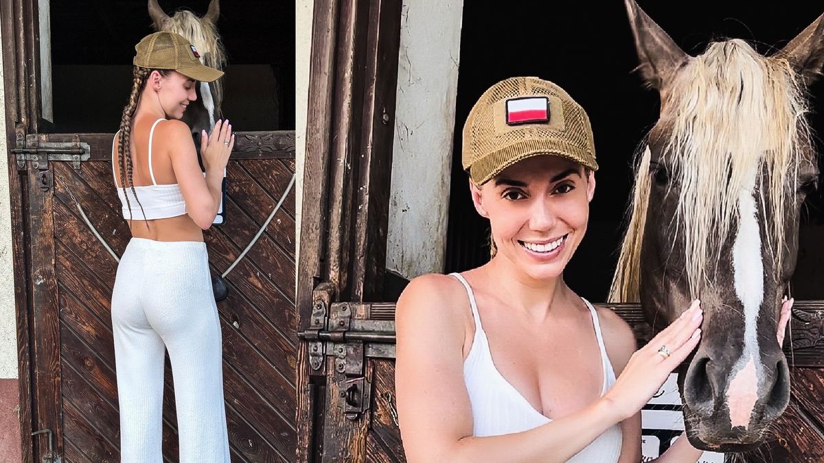 Marianna Schreiber kocha konie!