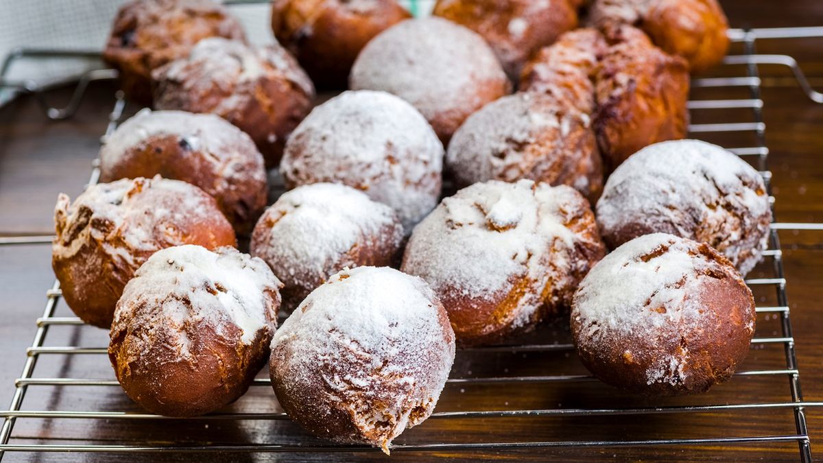 Pączki z serka homogenizowanego 