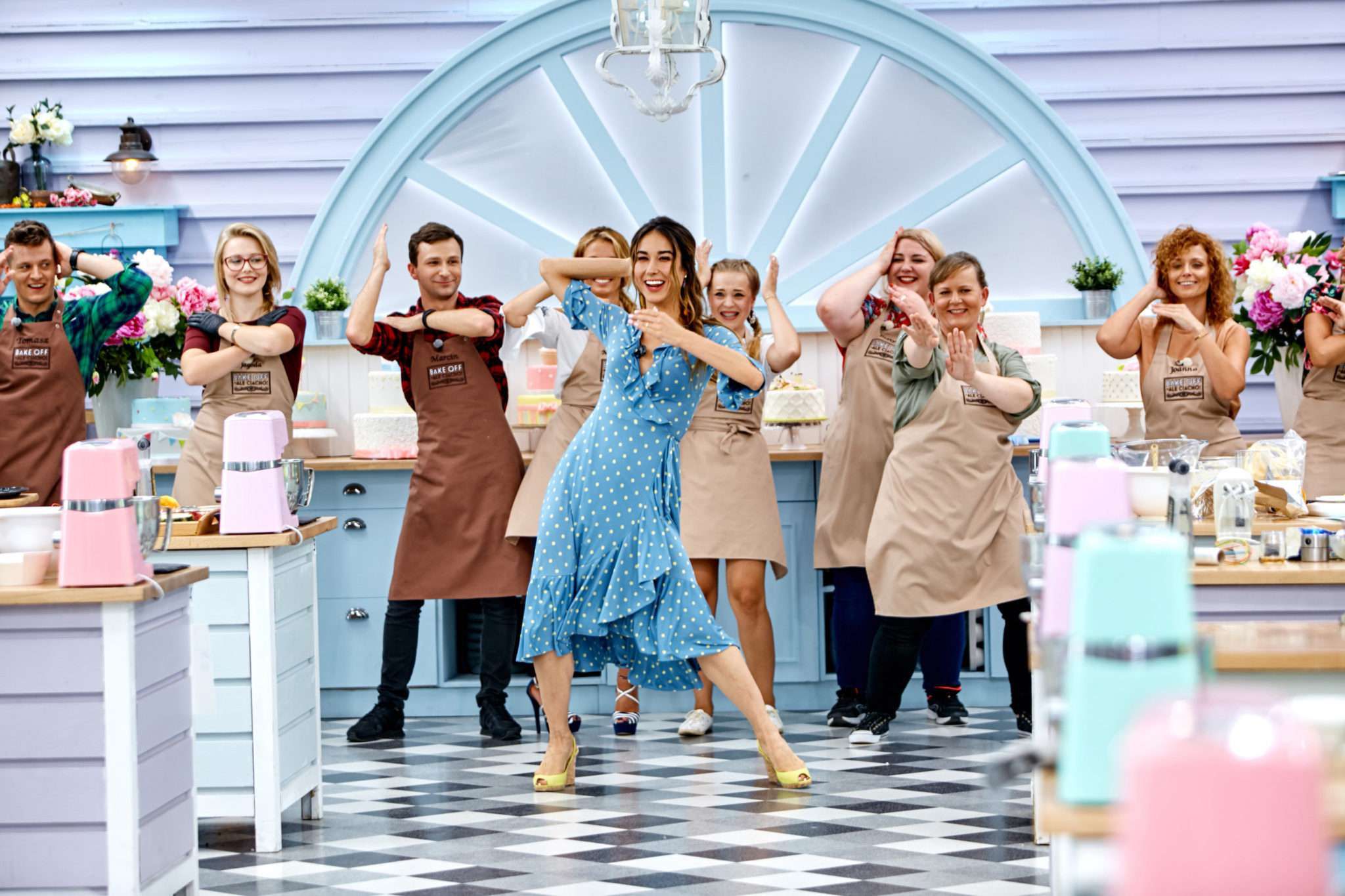 Ida Nowakowska w programie z Drew Barrymore, RuPaul Charlsem, Faith Hill i Jamesem Cordenem