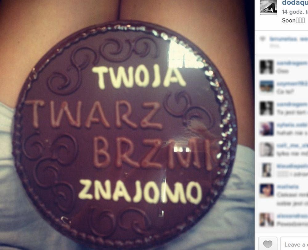 Doda
Fotografia: screen z Instagram.com