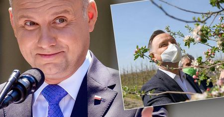 Andrzej Duda nosi maseczki wątpliwej jakości. Nie uwierzycie z czego je zrobił! "To bardzo zły przykład"