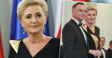 Agata Duda olśniła wyglądem na spotkaniu z korpusem dyplomatycznym. Jej kreacja to szczyt elegancji