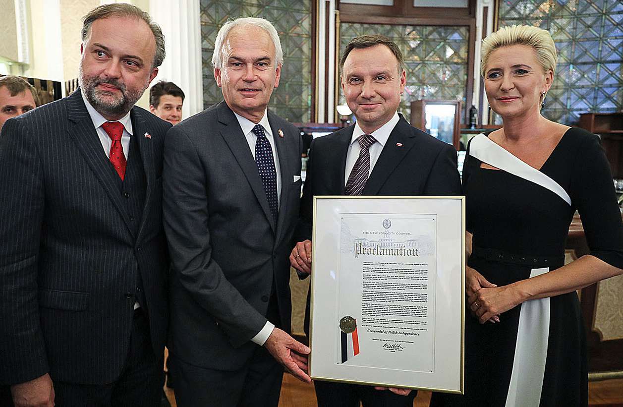Agata Duda i Andrzej Duda w Nowym Jorku - Oficjalna strona Prezydenta Rzeczypospolitej Polskiej