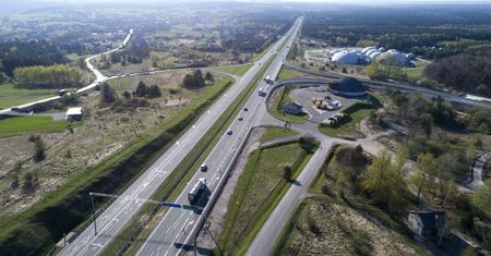 Otwarto rozbudowany węzeł Rudno na autostradzie A4 Katowice - Kraków