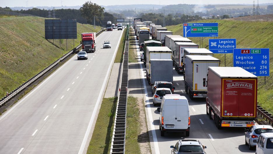 Wrocław. Wypadek na autostradzie A4 (zdj. arch.)