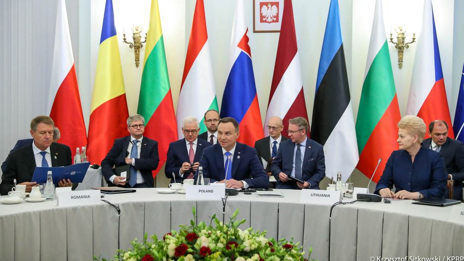 Andrzej Duda był gospodarzem szczytu B9 w Warszawie