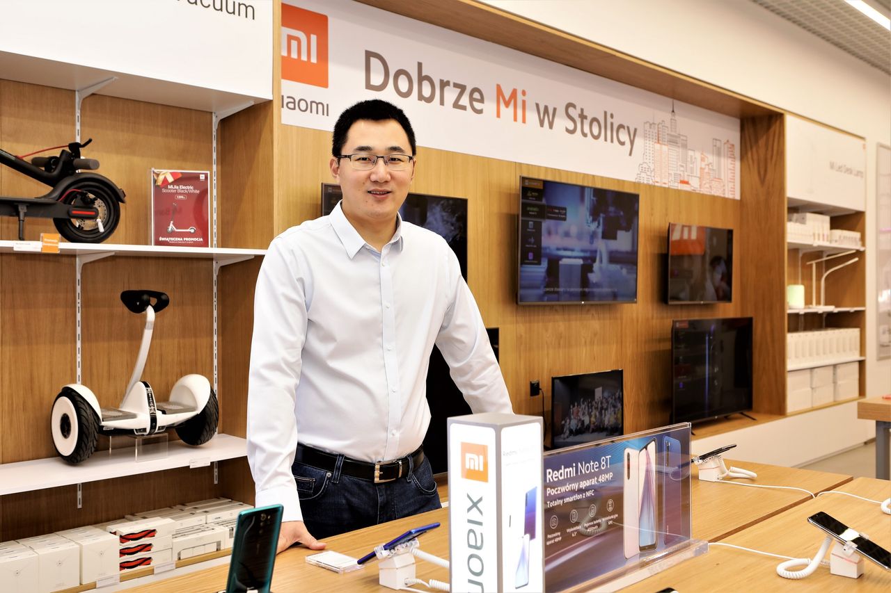 Tony Chen, dyrektor generalny Xiaomi w regionie Europy Środkowo–Wschodniej i krajów Nordyckich.