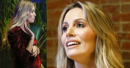Agnieszka Hyży w mini z dumą prezentuje ciążowy brzuszek (ZDJĘCIA)