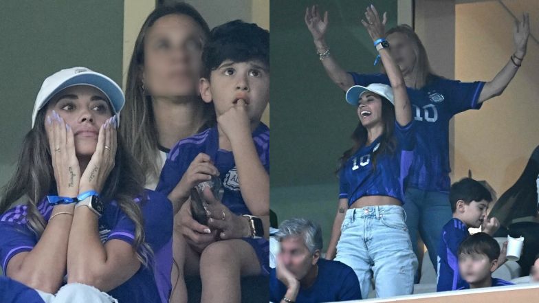 Żona i synowie Leo Messiego kibicują mu z trybun