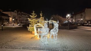 Opatów: Centrum miasta rozbłysło tysiącami światełek