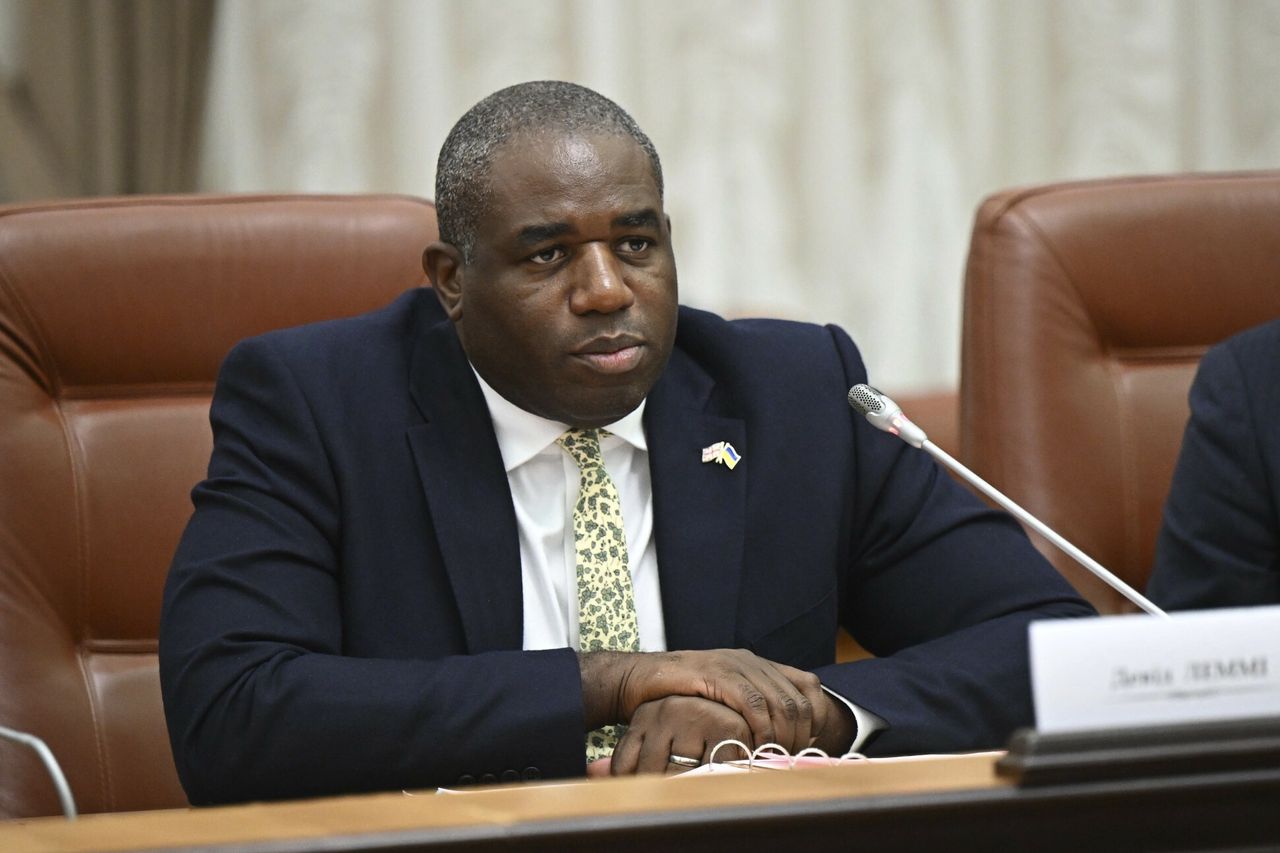 British Foreign Secretary David Lammy