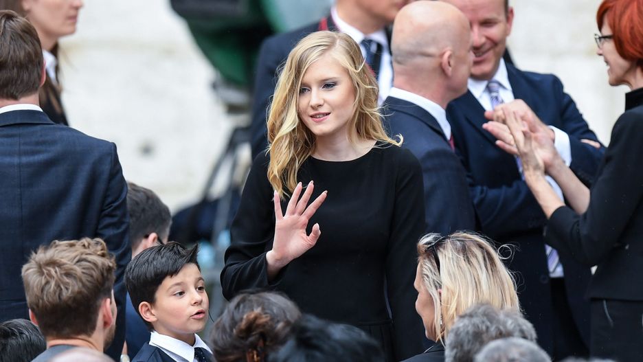 Kinga Duda nie wsparła ojca na wiecu
