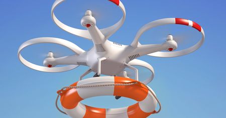 Dron ratownik wyciągnie topiącego. Żaden sprzęt nie uchroni jednak przed ludzką głupotą
