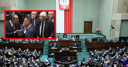 Wrzawa w Sejmie. Wstał nawet Kaczyński