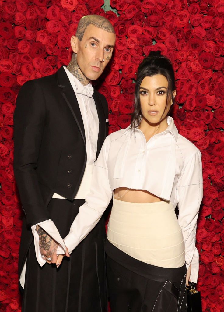 Kourtney Kardashian z partnerem