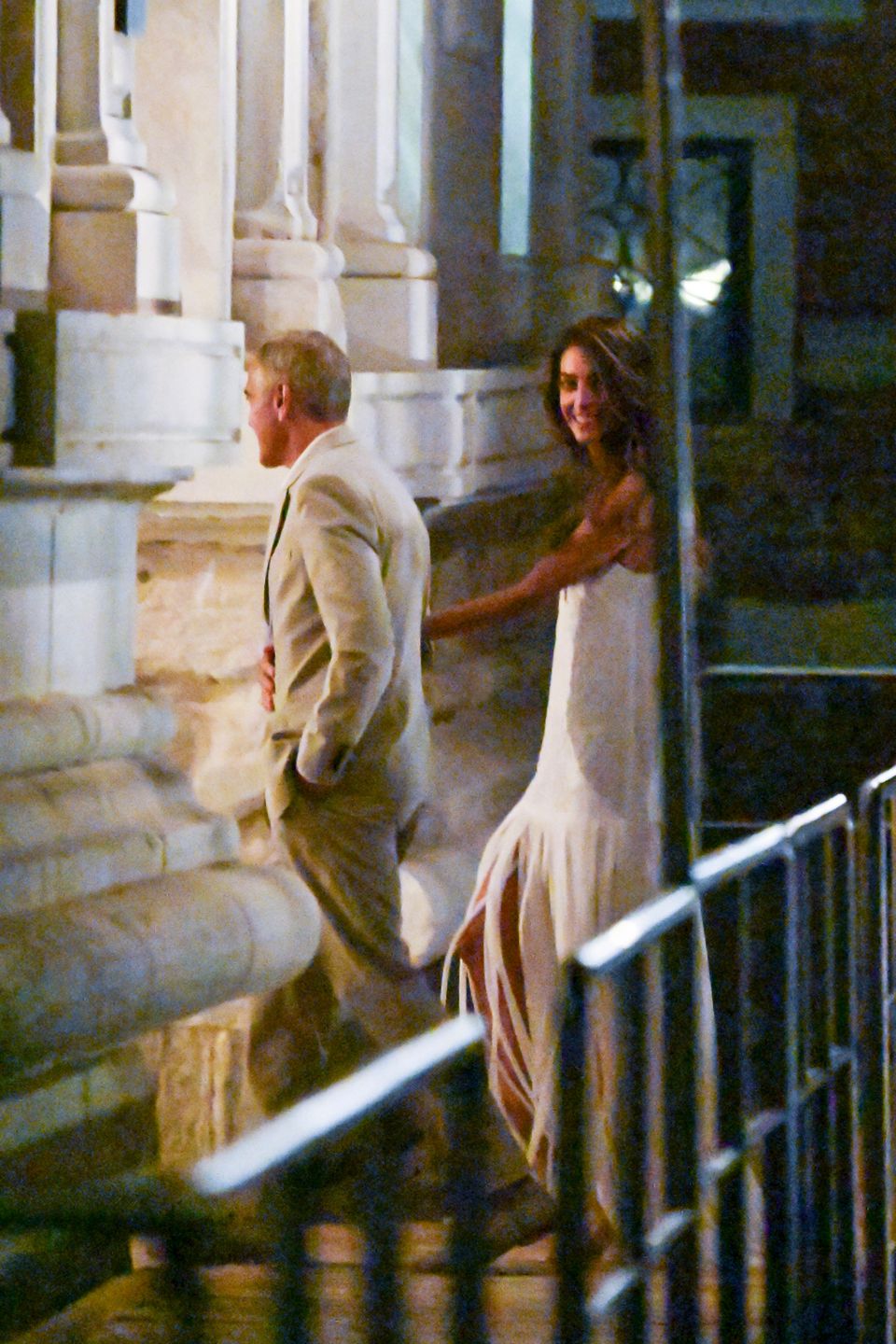 George i Amal Clooneyowie