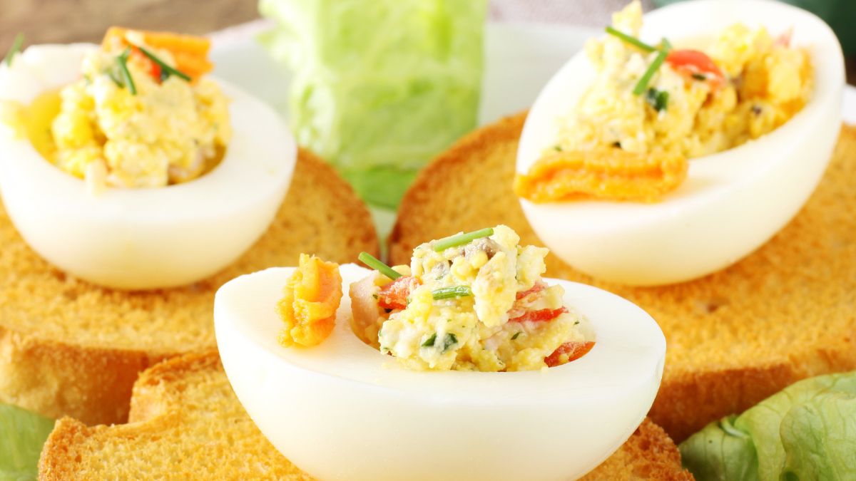 Jajka faszerowane po włosku